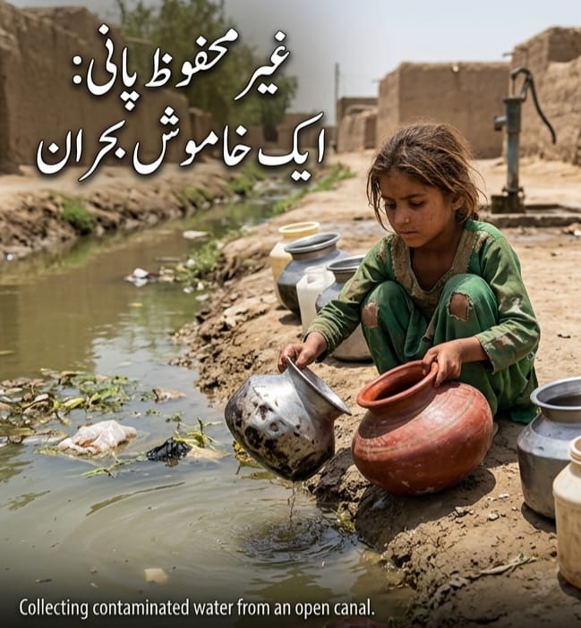 پاکستان میں غیر محفوظ پینے کا پانی: ایک خاموش صحت کا بحران