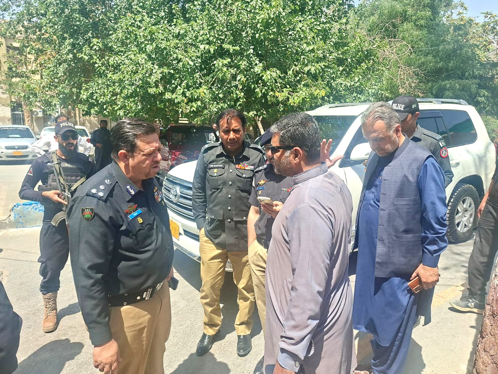 ڈی آئی جی کوئٹہ کا سول اسپتال کا دورہ، خاتون ڈاکٹر پر حملے کی سخت مذمت