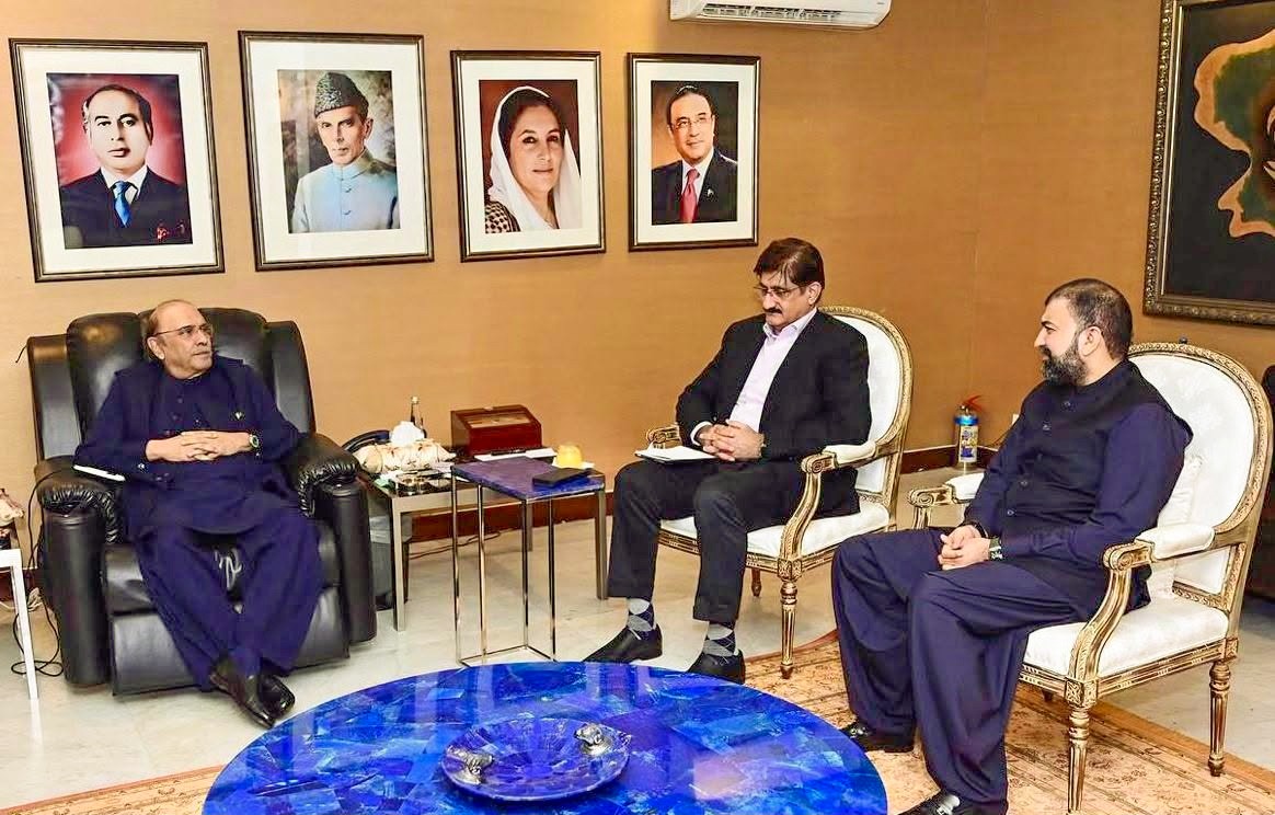 صدر آصف علی زرداری، وزرائے اعلیٰ سندھ و بلوچستان کی بین الصوبائی ہم آہنگی اور قومی ترقی پر مشاورت