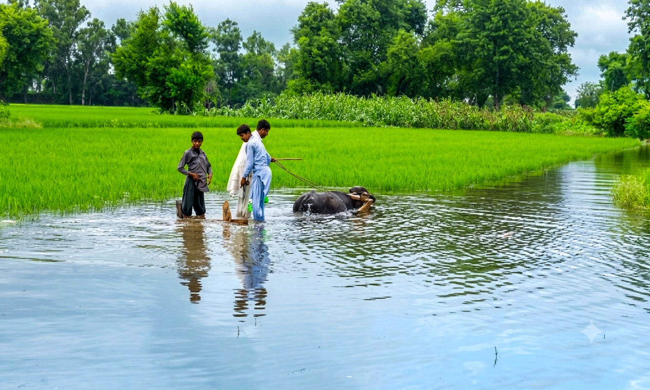 پنجگور اور خضدار میں مون سون بارشوں اور ژالہ باری سے فصلوں، باغات اور مکانات کو نقصان