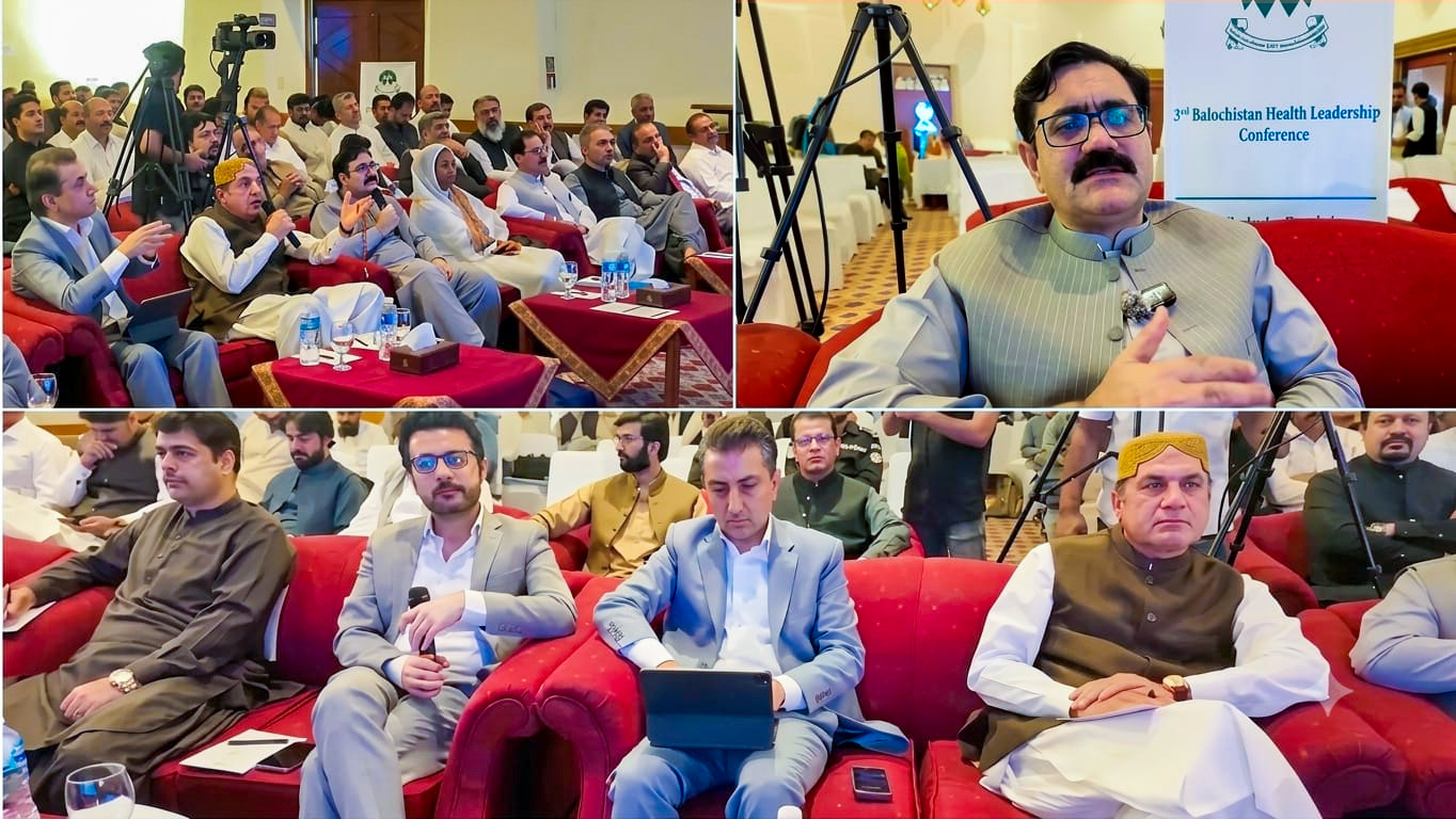 کوئٹہ میں تیسری بلوچستان ہیلتھ لیڈرشپ کانفرنس کا آغاز