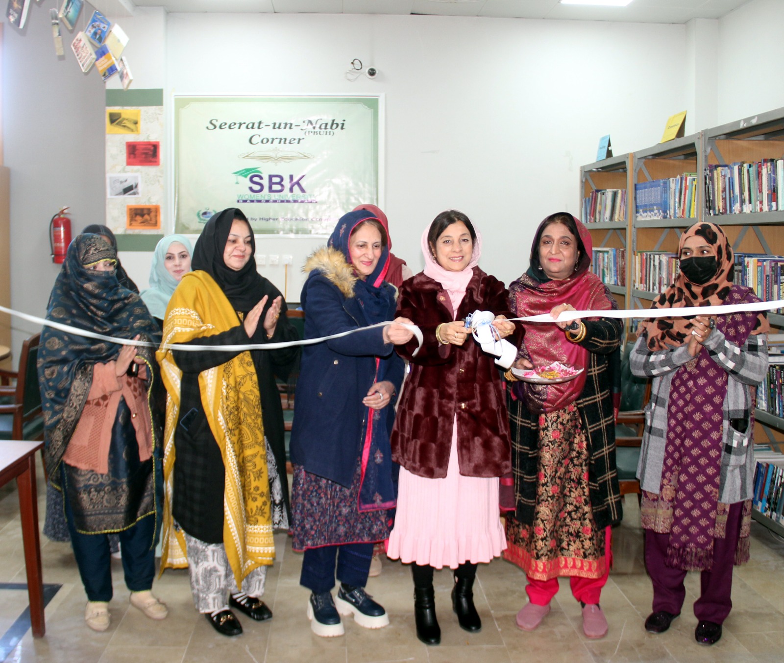 SBK Women’s University Inaugurates “Seerat-un-Nabi Corner” to Promote Islamic Learning