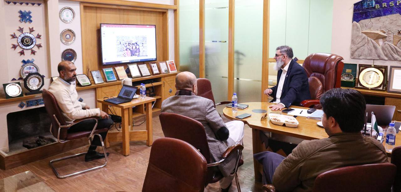 BRSP MEETING WITH CHANCELLER OF UNIVERSITY OF MAKRAN PANJGUR