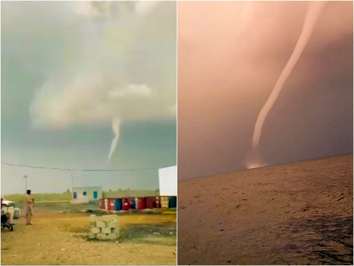 Unusual Waterspout Seen in Gwadar Amid Chances of Rain from Western Weather System